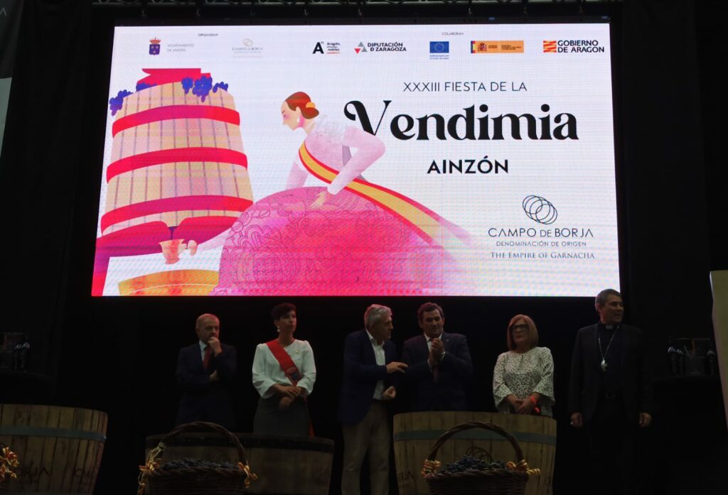 La DO Campo de Borja celebra su Fiesta de la vendimia en Ainzón