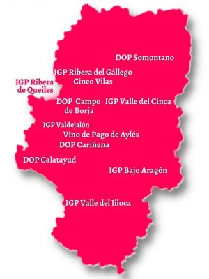 Mapa Aragón