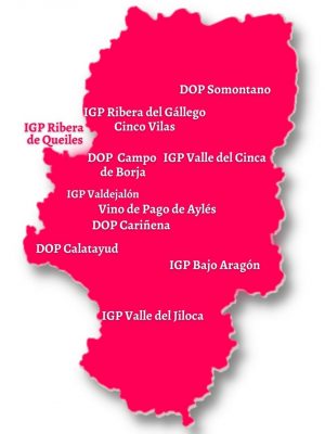 Mapa Aragón Mapa Aragón